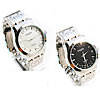 Men Wrist Watch, Zinc Alloy, with Glass, platinum color plated, for man 42mm, 22mm Approx 9.4 Inch 