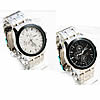 Men Wrist Watch, Zinc Alloy, with Glass, platinum color plated, for man 44mm, 22mm Approx 9.6 Inch 