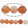 Perles agates de glace quartz naturelle , agate quartz de glace, Rond, multiple tailles pour le choix Environ 1-1.5mm pouce, Vendu par brin