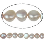 Baroque Cultured Freshwater Pearl Beads, natural, light purple, Grade A, 10-11mm Approx 0.8mm Inch 