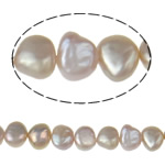 Baroque Cultured Freshwater Pearl Beads, natural, light purple, Grade A, 7-8mm Approx 0.8mm Inch 