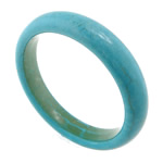 turquesa brazalete, Donut, sintético, azul, longitud:aproximado 7.3 Inch, Vendido por UD