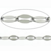 Stainless Steel Oval Chain, original color Approx 