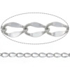 Stainless Steel Oval Chain, original color Approx 