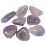 Edelstein Anhänger Komponente , Amethyst, Februar Birthstone, 26-65mm, verkauft von kg