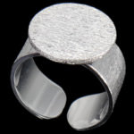 base de bague de garniture en argent pur , argent sterling 925, Placage, poudre d'étoile, plus de couleurs à choisir, 10mm 18mm .5, Vendu par PC