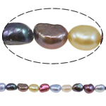 Baroque Cultured Freshwater Pearl Beads, natural, multi-colored, Grade A, 5-6mm Approx 0.8mm .4 Inch 