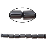 Perles hématite magnétique, tambour, styles différents pour le choix Environ 0.6mm pouce Vendu par brin