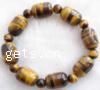 Tiger Eye Stone Bracelets 8mm .5 Inch 