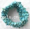 Bracelets turquoises, turquoise naturelle, bleu, 4-12mm .5 pouce, Vendu par brin