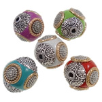 Indonesia Jewelry Beads, with Zinc Alloy, Drum cadmium free Approx 2mm 