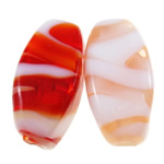 Lampwork Beads, Oval, handmade Approx 2mm 