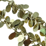 Brass Circle Chain nickel, lead & cadmium free, 8mm 