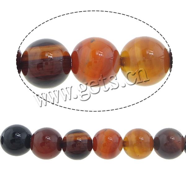 Natural Miracle Agate Beads, Round, Customized & more sizes for choice, Hole:Approx 1-1.5mm, Length:Approx 15.5 Inch, Sold By Strand