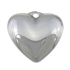 Stainless Steel Tag Charm, Heart, Customized, original color Approx 1.5mm 