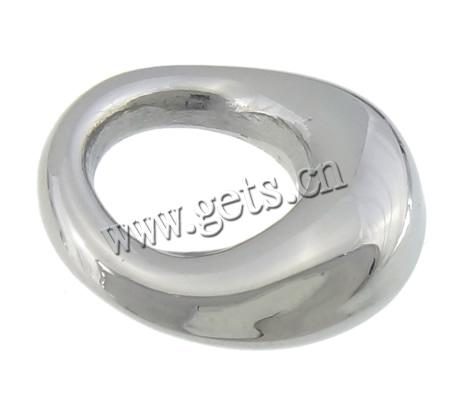 Anneau de jonction en acier inoxydable, beignet, Personnalisé, couleur originale, 19.2x19.2x4.5mm, Trou:Environ 9.8mm, Vendu par PC