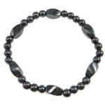 Hematite Bracelet Grade A 6mm .5 Inch 