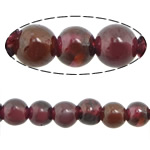 Natural Garnet Beads, Round, January Birthstone Inch 