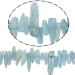 Gemstone Chips, Aquamarine, March Birthstone, 14-8mm,5-3mm Approx 1mm .5 Inch 