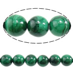 Natural Malachite Beads, Round 10mm Approx 1mm Inch, Approx 