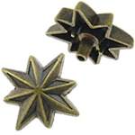 Zinc Alloy Rivet, Flower, antique bronze color plated, cadmium free 2.5mm Approx 2mm 