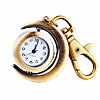 Keychain Watch, Zinc Alloy, antique bronze color plated, cadmium free 