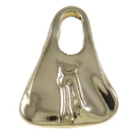 Pendentifs de sac à main en alliage zinc, alliage de zinc, Plaqué d'or, plaqué de haute qualité et non décoloré, protéger l'environnement, sans nickel, plomb et cadmium Environ Vendu par PC