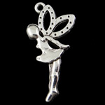 Character Shaped Zinc Alloy Pendants, Angel cadmium free Approx 1.5mm, Approx 