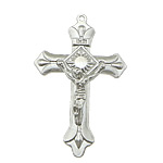 Zinc Alloy Cross Pendants, plated Approx 1.5mm 