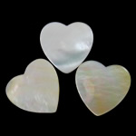 Cabochon en coquille, coquillage, coeur - Vendu par PC