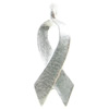 Awareness Ribbon Pendant, Zinc Alloy Approx 3.5mm, Approx 