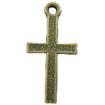 Zinc Alloy Cross Pendants, plated Approx 1mm, Approx 