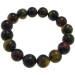 Tiger Eye Stone Bracelets, 12mm Inch 