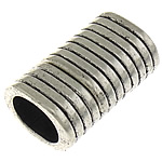 Zinc Alloy Magnetic Clasp, Tube, plated nickel, lead & cadmium free Approx 