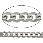 Stainless Steel Curb Chain, original color 