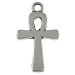 Zinc Alloy Cross Pendants, plated cadmium free Approx 2mm, Approx 