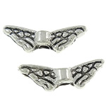 Zinc Alloy Angel Wing Beads, plated Approx 1mm, Approx 