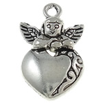 Character Shaped Zinc Alloy Pendants, Angel cadmium free Approx 1.5mm, Approx 