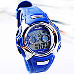 Dive Watch, Silicone, with zinc alloy dial, plated, LED nickel, lead & cadmium free, 32mm, 18mm Approx 9 Inch 