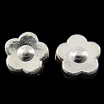 Abalorios de Aleación de Zinc en Forma Flor, más colores para la opción, libre de cadmio, 6x3mm, agujero:aproximado 1.5mm, aproximado 2500PCs/KG, Vendido por KG