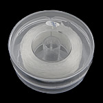 Crystal Thread, with Plastic, without elastic & translucent, clear 