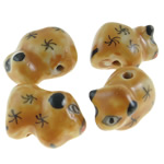 Animal Porcelain Beads, hand drawing 