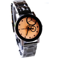 Women Wrist Watch, Zinc Alloy, with Glass, plated, for woman, cadmium free, 35mm, 15mm Approx 8 Inch 