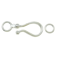 Zinc Alloy Hook and Eye Clasp cadmium free  