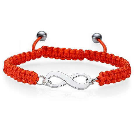 Zinklegierung Woven Ball Armbänder, mit Wachsschnur & Hämatit, Unendliche, einstellbar & Kundenindividuell, keine, 30x15mm, Länge:7.5 ZollInch, verkauft von Strang