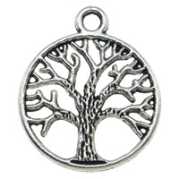 Pendentifs feuilles en alliage de zinc , arbre, Placage, plus de couleurs à choisir Environ 2.5mm Vendu par sac