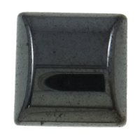 Magnetic Hematite Beads, Square Grade A [