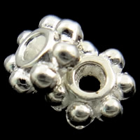 Zinc Alloy Spacer Beads, Flower, plated nickel, lead & cadmium free Approx 1mm, Approx 