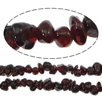 Gemstone Chips, Garnet, January Birthstone, Grade A, 5-8mm Inch 