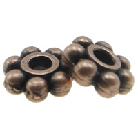 Zinklegierung Zwischenperlen, Blume, plattiert, keine, frei von Nickel, Blei & Kadmium, Grade A, 5x5mm, ca. 2500PCs/kg, verkauft von kg